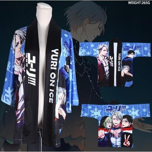 YURI on ICE Boy Fashion Anime Cosplay Costumes Cartoon Yukata Casual Party Women Men Clothes