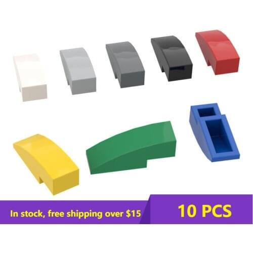 10PCS Assembles 50950 3x1 curved oblique brick Building Blocks Bricks Bulk Model City Classic DIY Toy Boys Girls Kids Gift