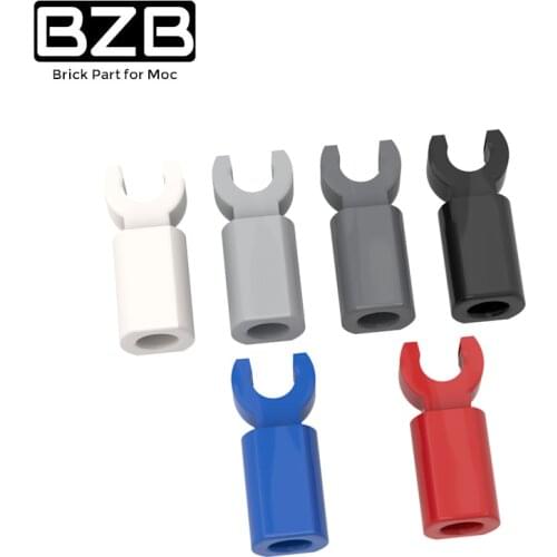 BZB MOC 11090 One Side With Clamp Connection Piece High-tech Building Block Model Brick Parts Kids DIY Toys Best Gifts