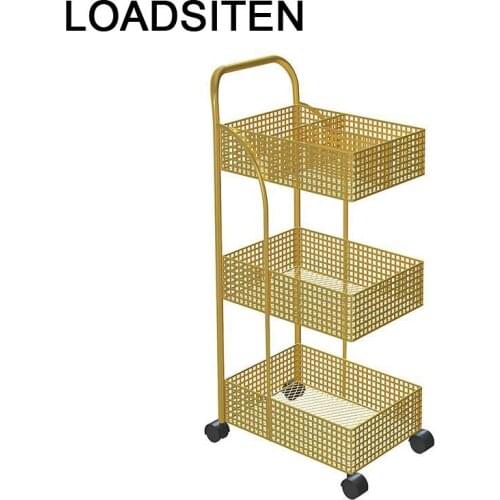 Cocina Shelf Spice Room Organizer Organizacion Repisas Estanteria Trolleys with Wheels Kitchen Storage Estantes Rack