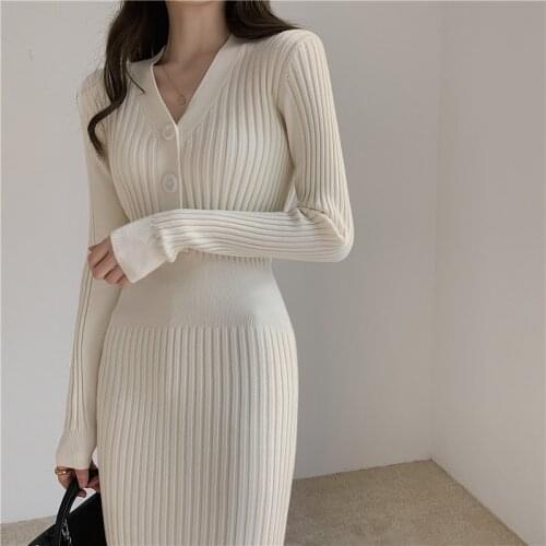 Faitesvous Fashionable Knitted Dresses