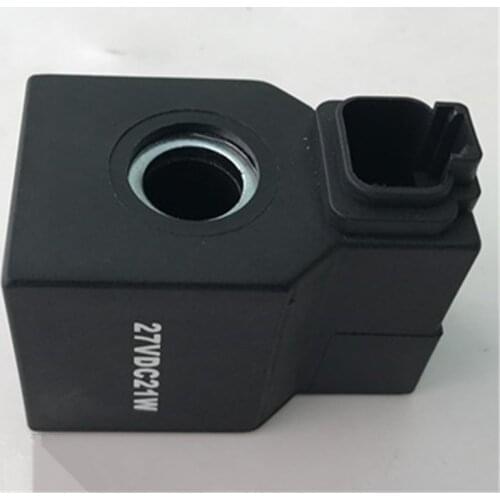 HYUNDAI excavator R210/215/225/275/305/335-7-9 Pilot safety locking solenoid valve coil