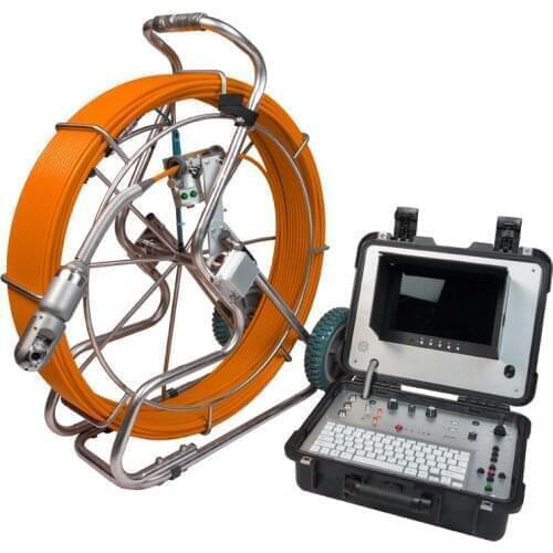 New 60m 100m AHD DVR Pipe Wall Sewer Inspection Camera System Industrial Pipe Video snake Endoscope Camera video snake camera