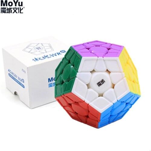 2020 Moyu Aohun WRM Megaminx 3x3 Cube Magic Magnetic Cubo Stickers Speed 3x3x3 Cube educational baby kids Puzzle Toys