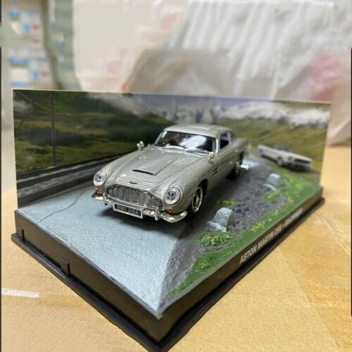 Diecast Alloy 1:43 Car Model UH007 Series ASTON MARTIN DB5 GOLDFINGER Metal Model Car Boy Toy Gift Movie Peripheral