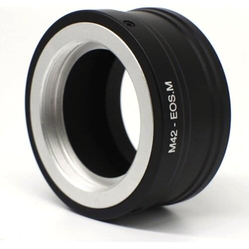M42-EOSM Mount Adapter Ring for M42 Screw Lens to For Canon EF-M Mirroless Camera M1 M2 M3 M10