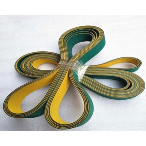 Can Customized)-(Perimeter:500-950mm) Nylon Sheet Baseband Drive Conveyor Belt Synchronization