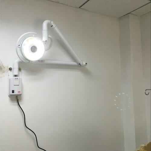 Wall Mounted 36W Medical Surgery LED Shadowless Light Operation Lamp Oral Implant Surgery Examination Lamp Pet Clinic(90V-240V)