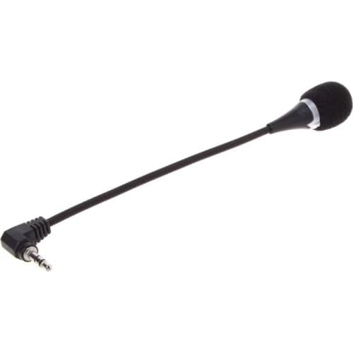 2021 New Mini 3.5mm Interface Noise Canceling Flexible Microphone For PC Laptop Notebook
