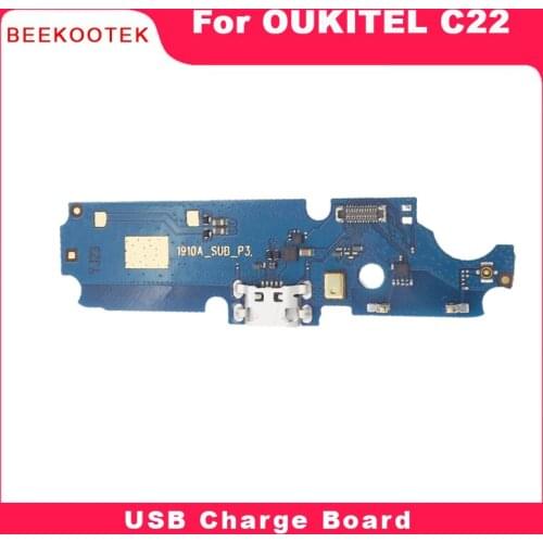 New Original OUKITEL C22 USB Board Plug Charge Board Repair Replacement Accessories Parts For OUKITEL C22 5.86 Inch Smartphone