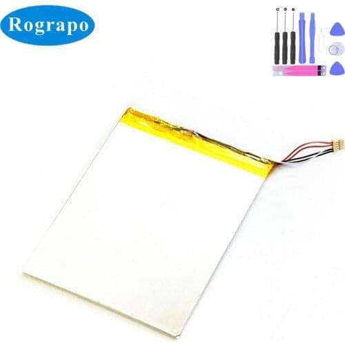 New Tablet PC Battery For Prestigio Multipad Muze 5018 PMT5018 3G 14.8Wh 3.7V 4000mAh Replacement 5 Wires Plug +Tools