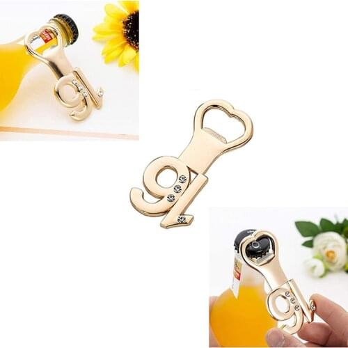 16th 18th 21st 30th 40th 50th 60th Birthday Party 16 18 21 30 40 50 60 Anniversary Wedding Decoration Beer Bottle Openers Gift