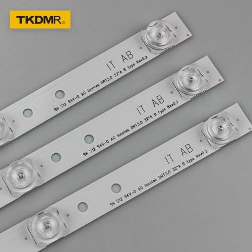 LED backlight strip for LG 32"TV innotek drt 3.0 32 LGIT drt3.0 WOOREE A B UOT 32MB27VQ 32LB5610 32LB552B 32LF5610 lg32lf560u