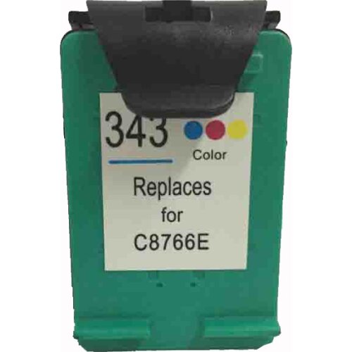 Vilaxh 343 For HP 343 Color compatible Ink Cartridge Replacement for hp343 Deskjet 2575 c4180 d4160 d5160 8050 printer