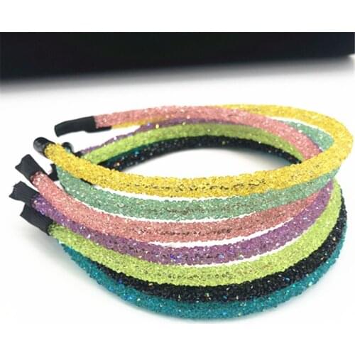1pcs Fashion Girl color rhinestone Hairwear Shiny Children Party Christmas Headband