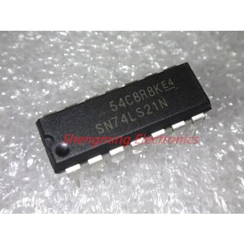 10PCS 74LS21 SN74LS21N HD74LS21P DIP-14 IC