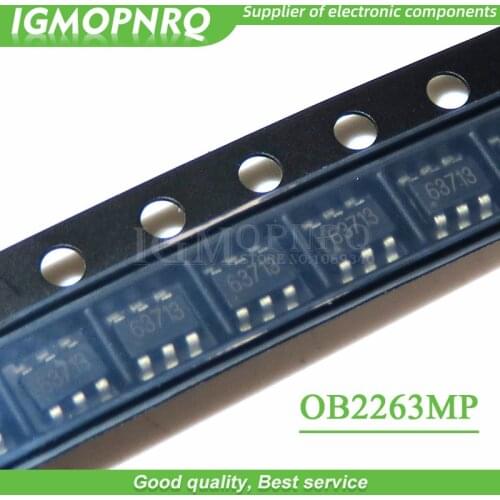 10PCS free shipping OB2263MP OB2263 chip type: 63A SOT23-6 Current Mode PWM Controlle 100% new original
