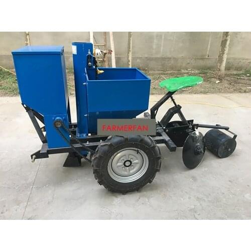 20-30 Horsepower Single-Ridge Single-row four-wheel tractor with potato planter seeding and fertilization planting machine