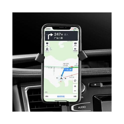 Car Air Dashboard Vent Mount Phone Holder Stand For Toyota Highlander 2015-2019