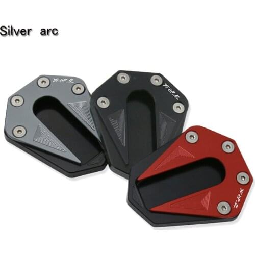 For Benelli TRK502 TRK 502 2017-2018 Motorcycle Foot Crutch Extension Pad Plate Side Support Enlarger CNC Aluminum TRK502X