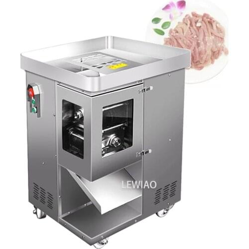 Electric Meat Cutter Desktop Commercial Fully Automatic Shredder Slicer Dicing Machine Meat Grinder Dicing Machine