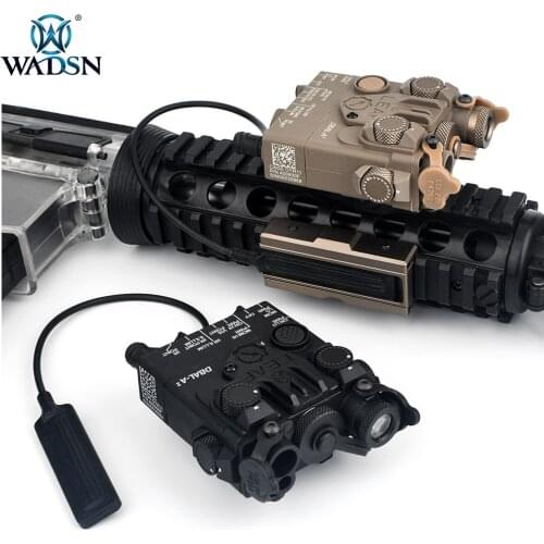 WADSN Airsoft DBAL-A2 Scoutlight Torch White Lights Strobe Output Hunting Rifle Weapon Light with QD Mount for 20mm Rail