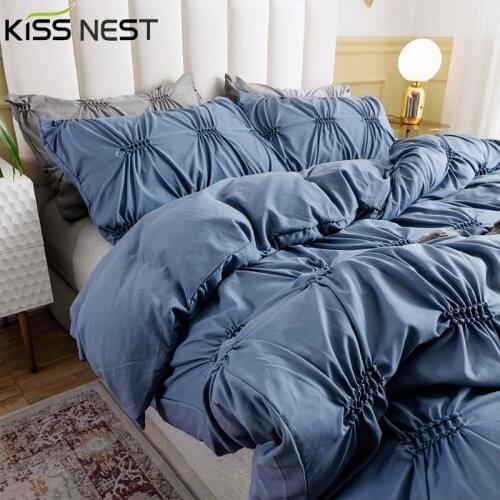 Classic Solid Color Simple Twisted Flower Pattern Duvet Cover 220x240 200x200,Nordic Covers For Bed 150,Modern Home Bedroom Use