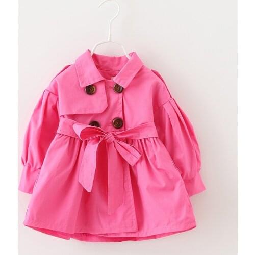 Girls Fashion jackets Girls Outerwear Childrens Coat Spring Autumn Baby Coats 2-5years