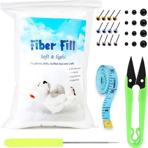 KAOBUY 300g Toy Filler Patchwork Pillow Filling Doll Filled Cotton High Elastic PP Cotton DIY Handmade Stuffed Filling Material