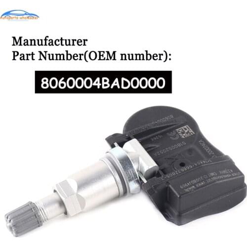 New 8060004BAD0000 For Trumpchi GA3 TPMS Tire Pressure Sensor Monitor 433MHZ auto accessorie Car