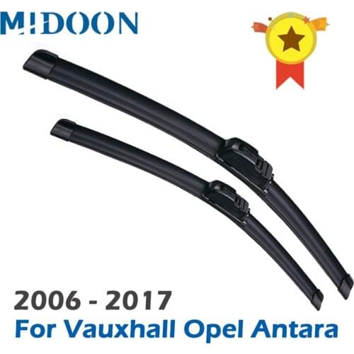 MIDOON Wiper Front Wiper Blades For Vauxhall Opel Antara Holden Captiva 5 Saturn Vue Windshield Windscreen Front Window 24"+16"
