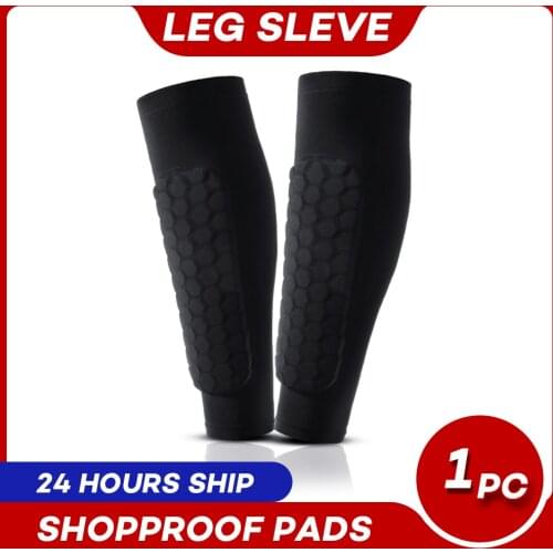 Shockproof Calf Compression Function Sleeve Running Sports Cycling Socks Leg Warmers Men Women Football Sock Protector Shin Guar