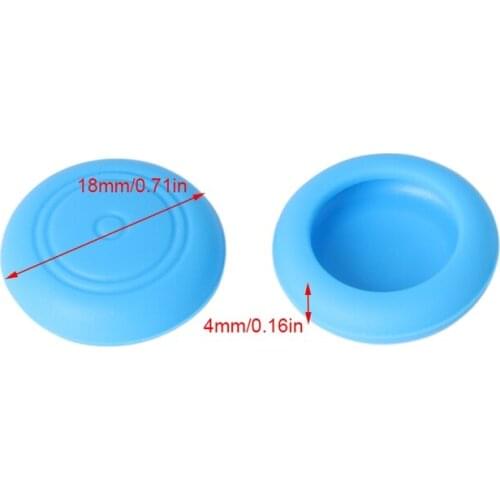 2Pcs Joystick Cap Silicone Analog Thumbstick Button Cover for nintendo switch