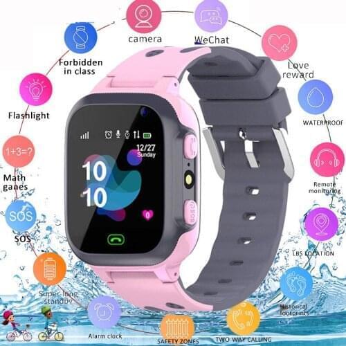 Q15 Kids Smart Watch kids call for children SOS Antil-lost Waterproof Smartwatch Baby 2G SIM Card Clock Location Tracker watches