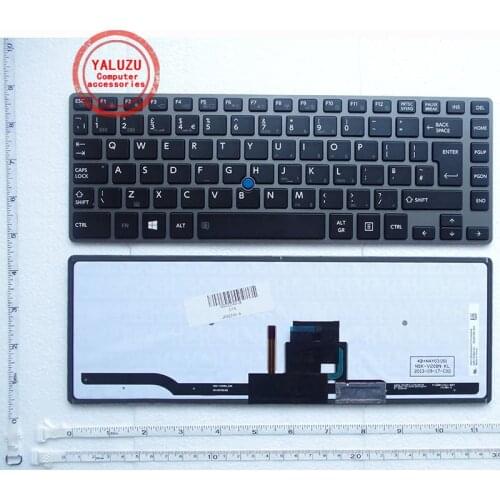 UK/UI for Toshiba Z40-A Z40-AK01M Z40-AK03M Z40-AK Z40T-A Z40-AB R30-AK R30-A Z40-B Laptop Keyboard NO Backlit