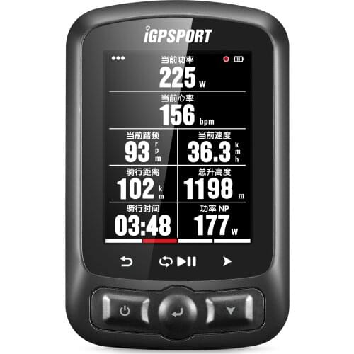 IGPSPORT IGS620 GPS Cycle Computer 2.2 Inch Screen Bluetooth Stopwatch IPX7 Waterproof Speedometer