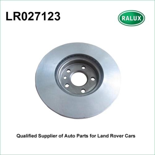 LR027123 high quality rear Brake Disc and Caliper for Range Rover Evoque 2012- Freelander 2 2006-auto brake disc spare parts