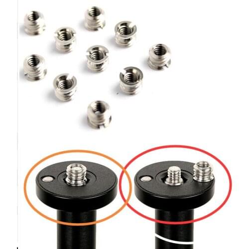 10pcs SmallRig 1/4" to 3/8" Convert Screw Adapter for Tripod DSLR Camera 1/4 to 3/8