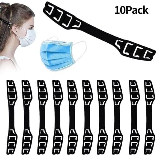 10pcs Mask Strap Extender Ear Savers For Masks Adjustable Extender Strap Ear Protector Mask Hook Holder Clip