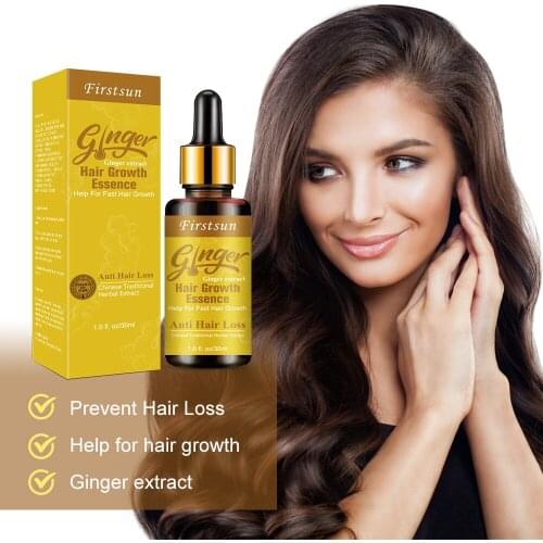 30ml Ginger Hair Growth Essence Germinal Fast Thick for Hair Loss Treatment Repair Hair for Men Women Hair Care