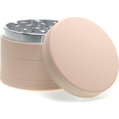 4 Layer Aluminum alloy Herb Grinder 63mm Herb Spice Grass Weed Tobacco Smoke Grinders for Men Smoking Accessories