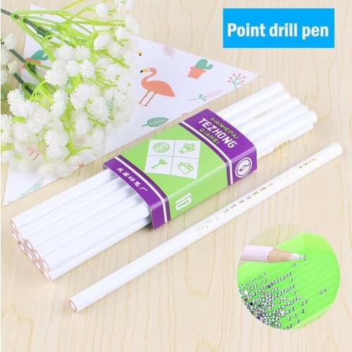 DIY Diamond Painting Pen Wooden Dotting Pencils Point Drill Pen For Diamond Painting Drills Rhinestones Gems Picking Tools