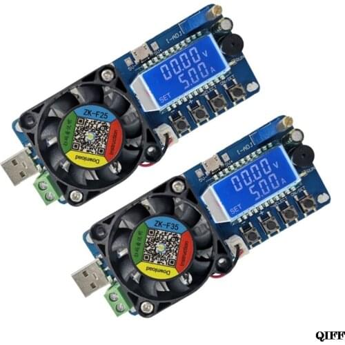 Electronic Load USB Load Tester 35W Constant Current Battery Capacity Tester