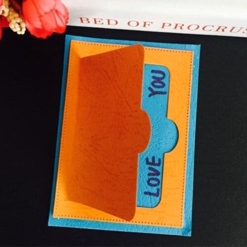 SCD774 Surprise Metal Cutting Dies For Scrapbooking Stencils DIY Album Cards Decoration Embossing Folder Die Cuts Template New