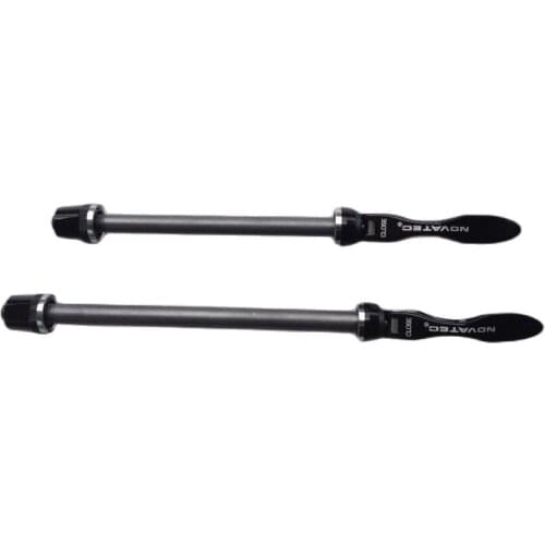 NTMTA NOVATEC MTB Hub Mini Thru Through Axle Steel Skewer QR 9mm*100mm 10mm*135mm Black Red for D791SB D792SB D881SB D882SB