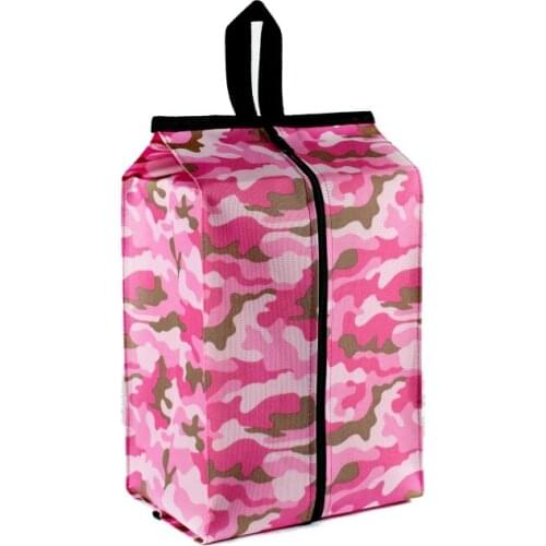 Men Women Travel shoes bag waterproof moisture-proof outdoor folding sports portable camouflage shoes bag debris package 9colors