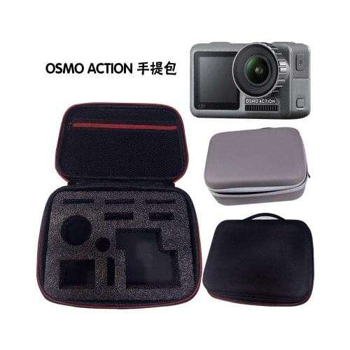 OSMO Action Mini Bag Storage Box Case For DJI OSMO Action camera PU EVA Portable Mini Carrying Case water