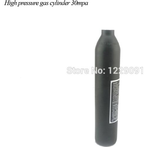 PCP Paintball High Pressure Cylinder HPA Bottle 0.45L 300bar 4500psi Scuba Air Tank M18*1.5 Thread Aluminum alloy