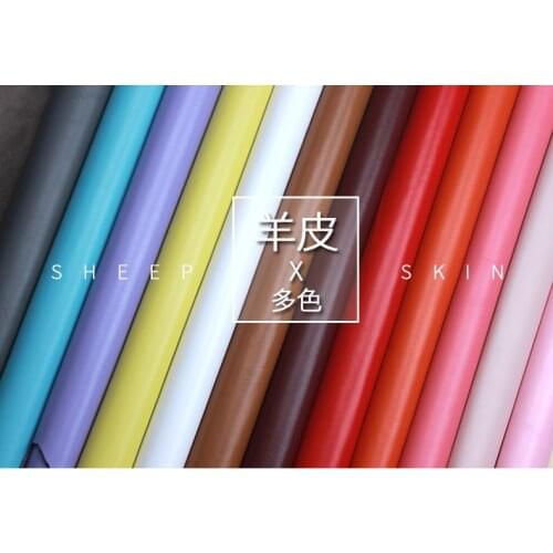 First layer sheep skin leather handmade diy leather 1mm thickness 1/4 sheet