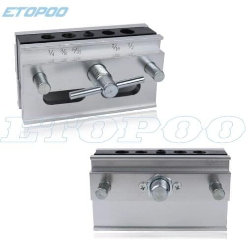 Self-Centering Doweling Jig System 1/4'' 3/8'' 5/16'' Straight Hole Drill Guide Puncher Locator Jig Household Woodworking Tools